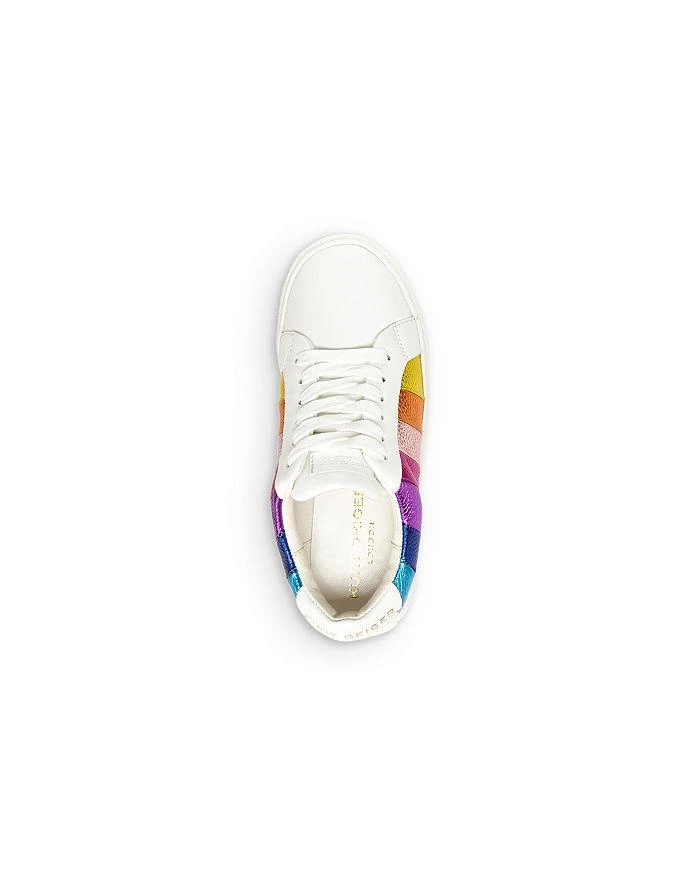Kurt Geiger Girls' Mini Lane Stripe Low Top Sneakers - Toddler, Little Kid, Big Kid 4