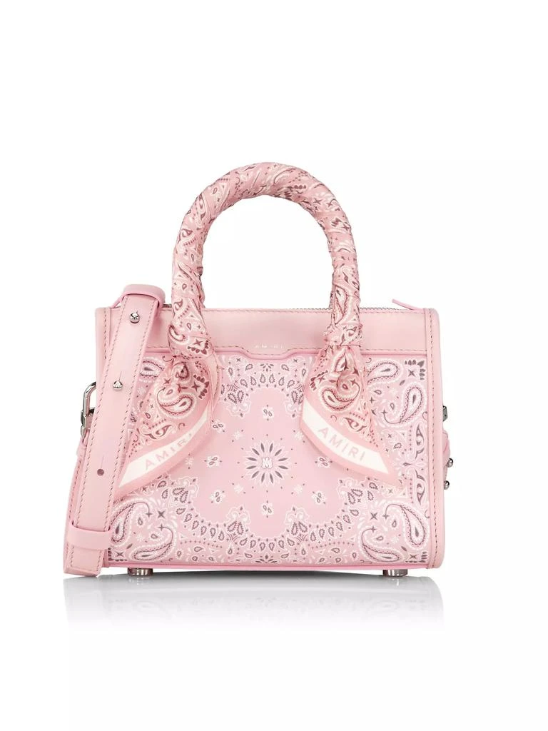AMIRI Bandana Leather Triangle Bag 1