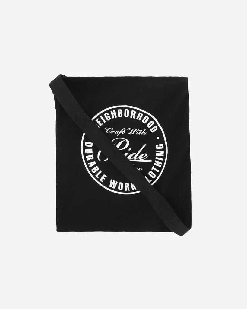 NEIGHBORHOOD Logo Shoulder Bag Black 2