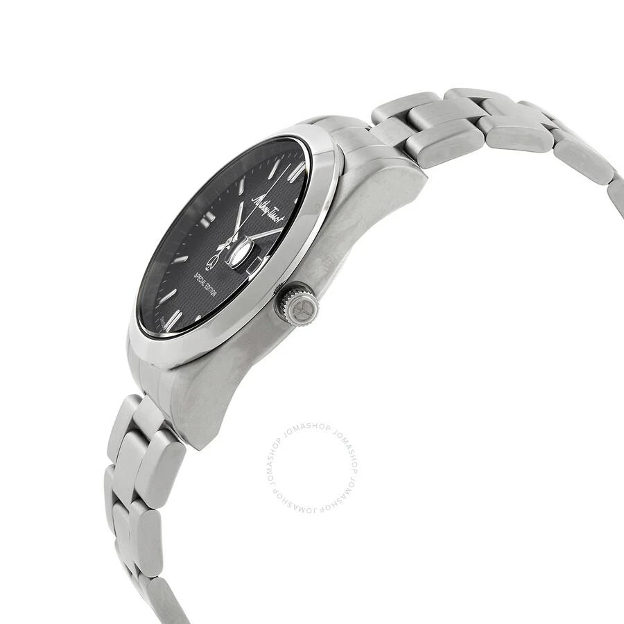 Mathey-Tissot Mathy Chess Quartz Black Dial Men's Watch H452AN 2