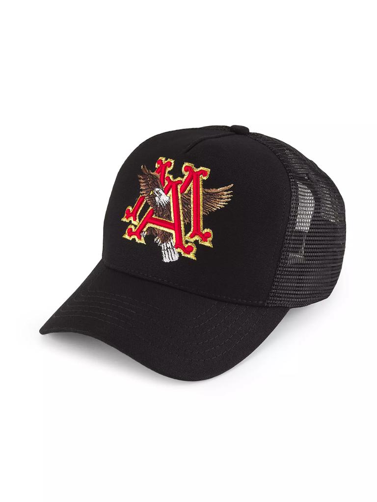 AMIRI Brown Baroque Logo Dad Cap - Hats - BeyondStyle