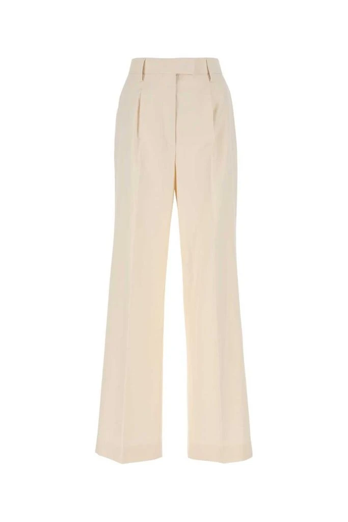 Prada Prada Pressed-Crease Straight Leg Tailored Trousers 1