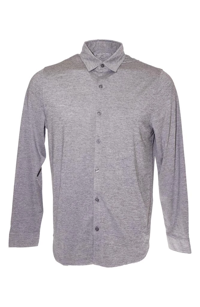 Zachary Prell Bill Stretch Knit Button-Up Shirt 3
