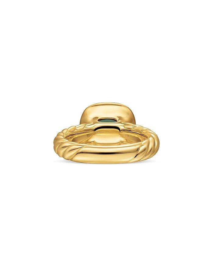 David Yurman DY Mercer Stone Ring in 18K Yellow Gold with Gemstone, 10mm 6