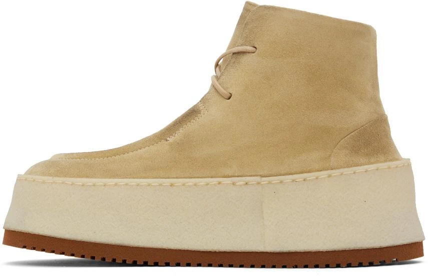 Marsèll Beige Parapana Ankle Boots 3