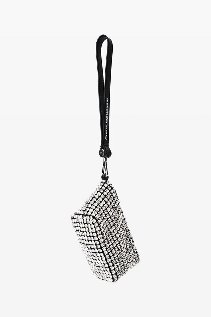 Alexander Wang coin purse in crystal mesh 6