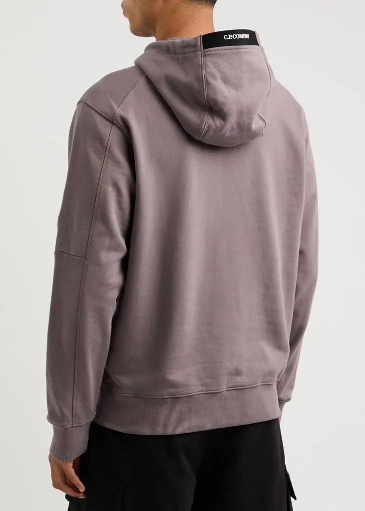 C.P. Company Diagonal Raised hooded cotton sweatshirt  3