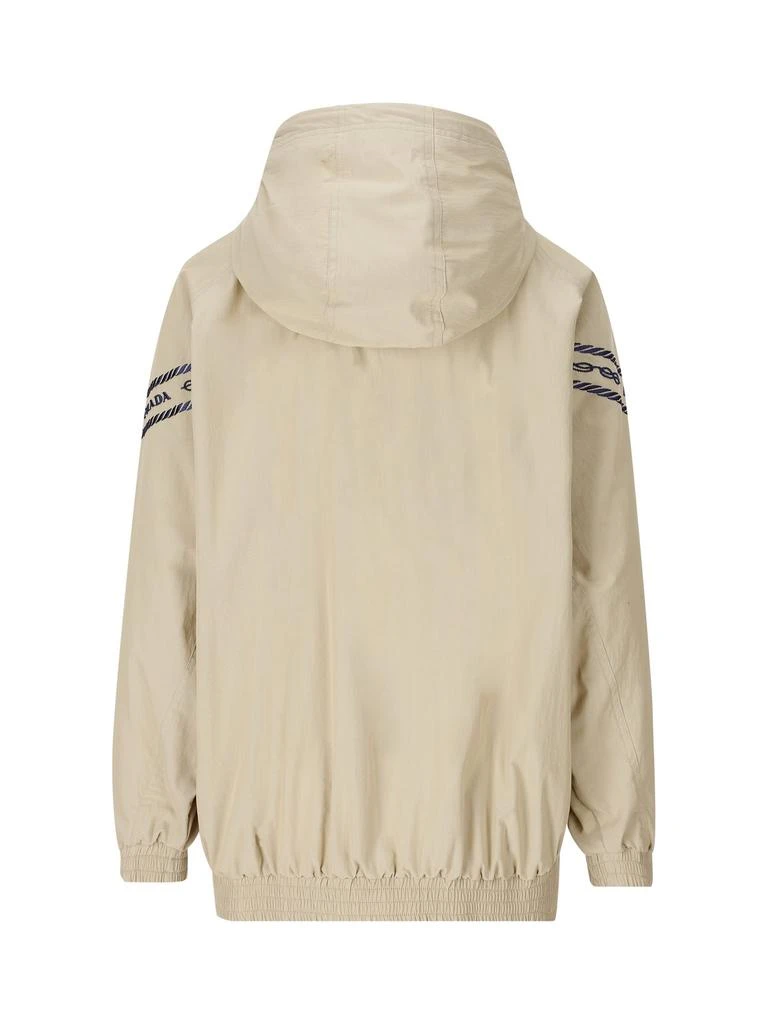 Prada Prada Drawstring Hooded Jacket 2