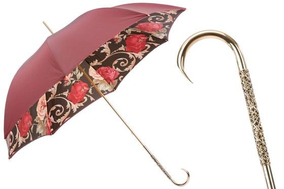 PASOTTI Pasotti - Burgundy Vintage Umbrella