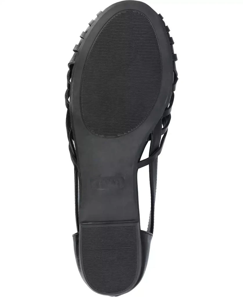 Journee Collection Women's Ekko Woven Round Toe Flats 5