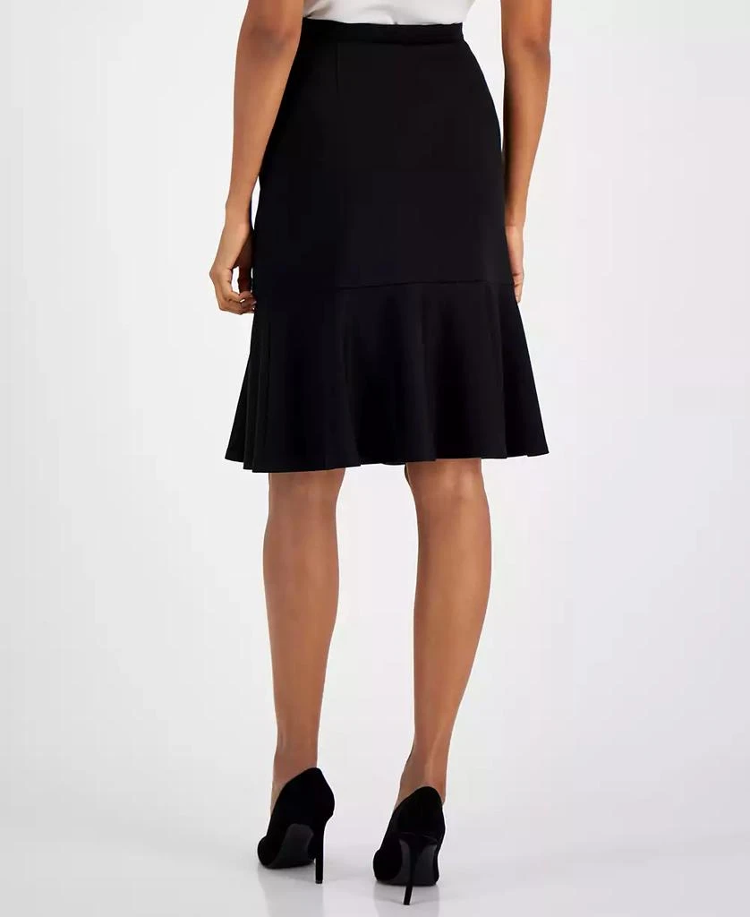 Kasper Women's Flounce-Hem Pencil Skirt 3