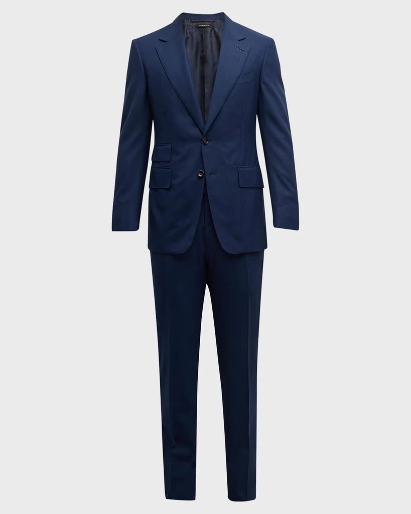 Tom Ford Men's Shelton Mouline Check Suit 3