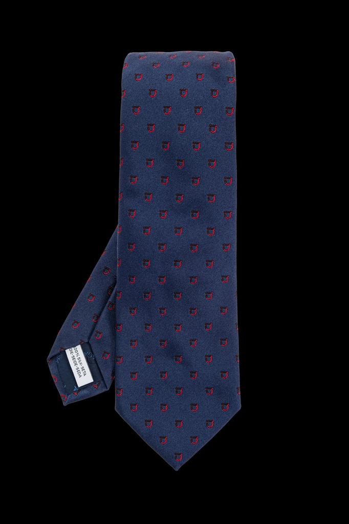 Salvatore Ferragamo Ferragamo Gancini Jacquard Tie