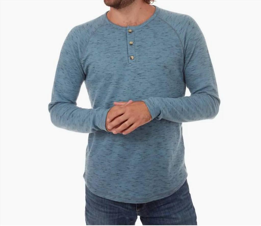 PX Px - Sean Long Sleeve Henley Tee