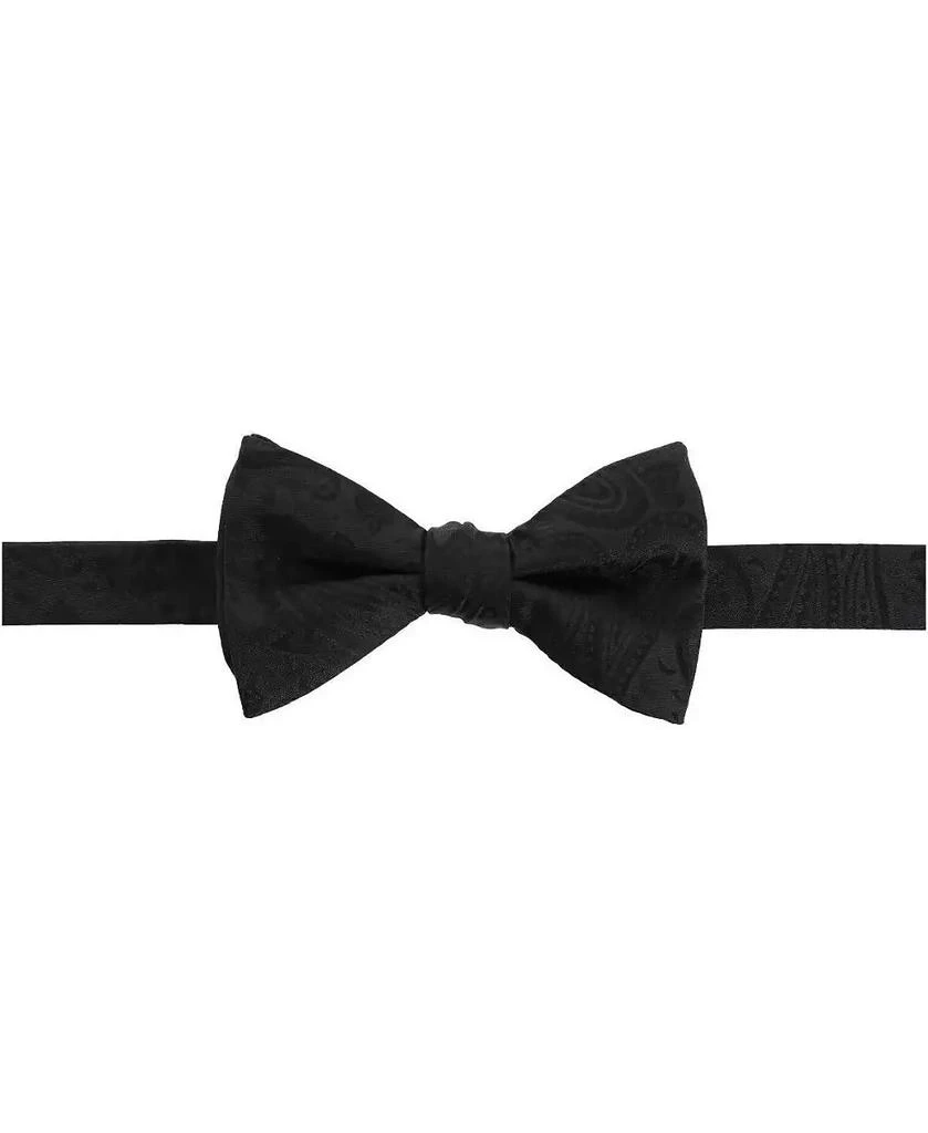 TRAFALGAR Men
s Banbury Tone on Tone Paisley Silk Suspenders and Bow Tie Set 2