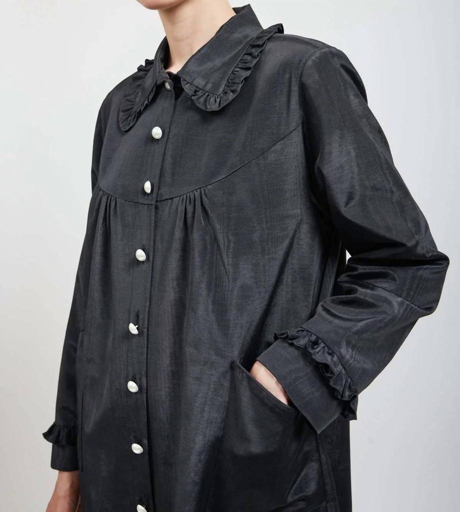 BATSHEVA Batsheva - Ruffle House Coat