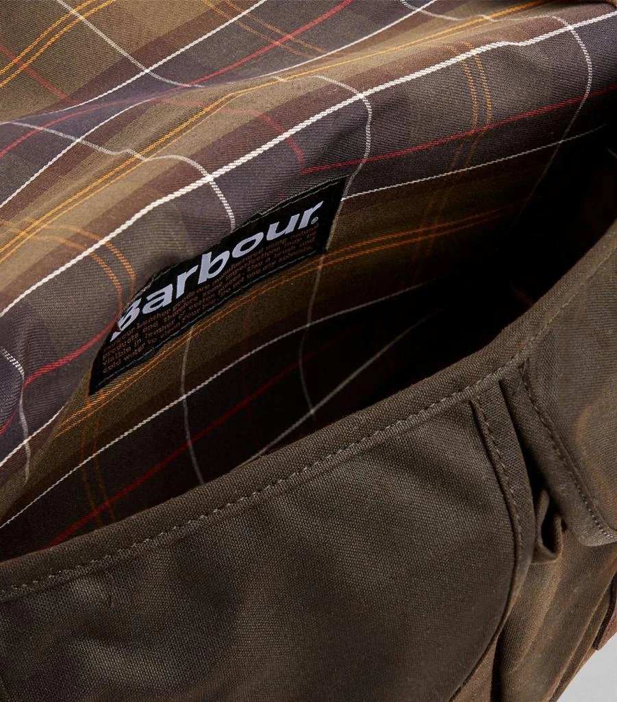 Barbour Waxed Tarras Messenger Bag 8