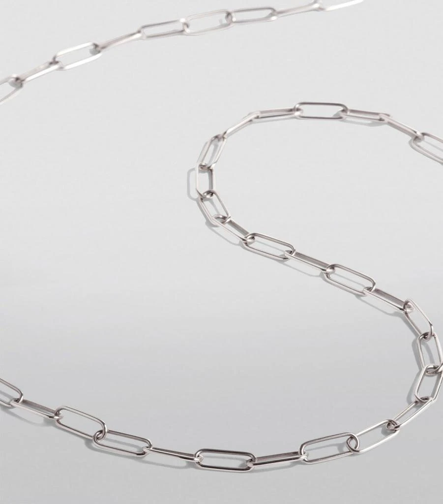 Annoushka White Gold Long Cable Chain 2