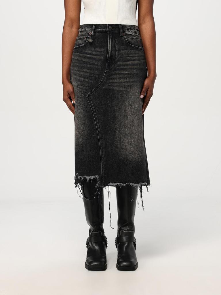 R13 Devon Side Slit Skirt - Dresses & Skirts - BeyondStyle