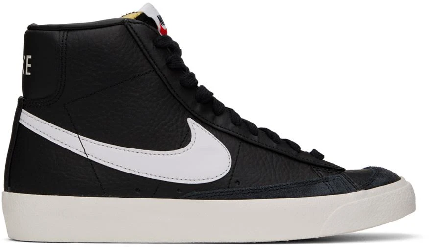 NIKE Black Blazer Mid '77 Vintage Sneakers 1