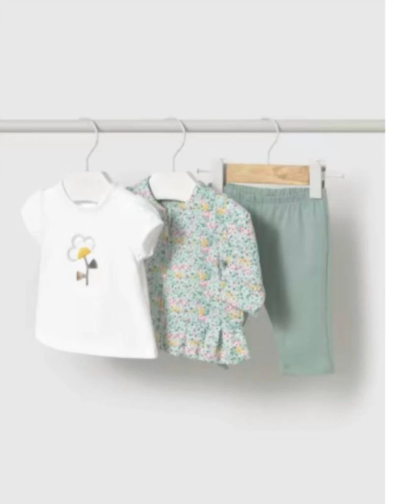 Mayoral Mayoral - Meadow Blossoms 3-Piece Outfit Set 1