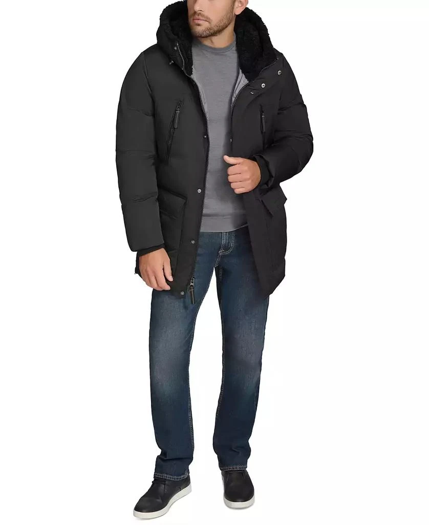 Marc New York by Andrew Marc Men's Mackay Faux-Fur Parka Jacket 4