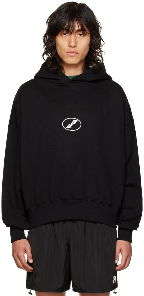 We11done Black Basic Hoodie 1