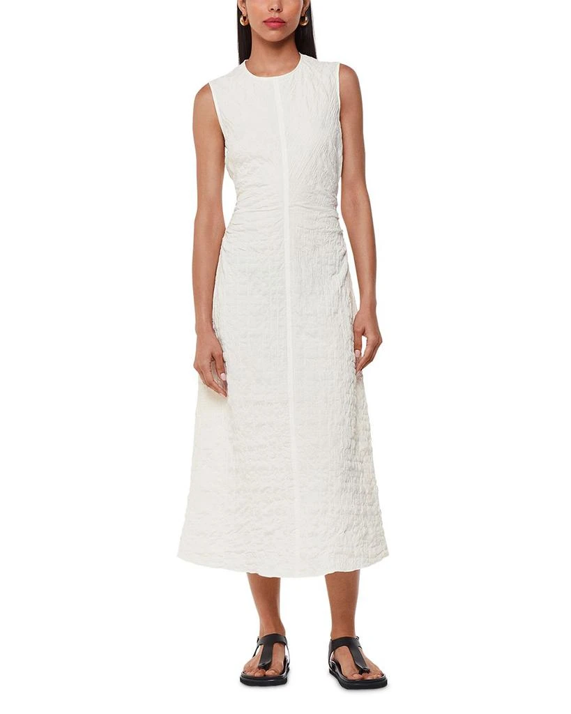 Whistles Lori Ruched Midi Dress 1