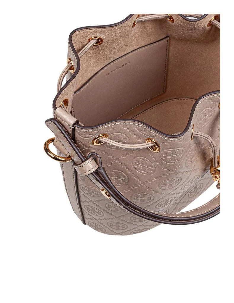 Tory Burch Tory Burch Monogram Leather Bucket Bag 4