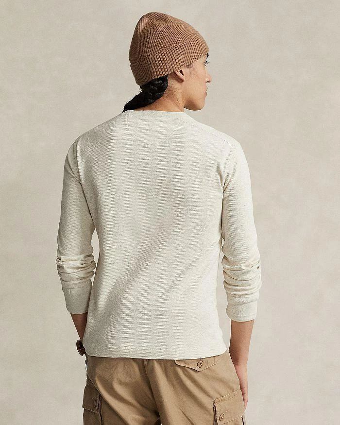 Polo Ralph Lauren Cotton Waffle Knit Long Sleeve Henley 5