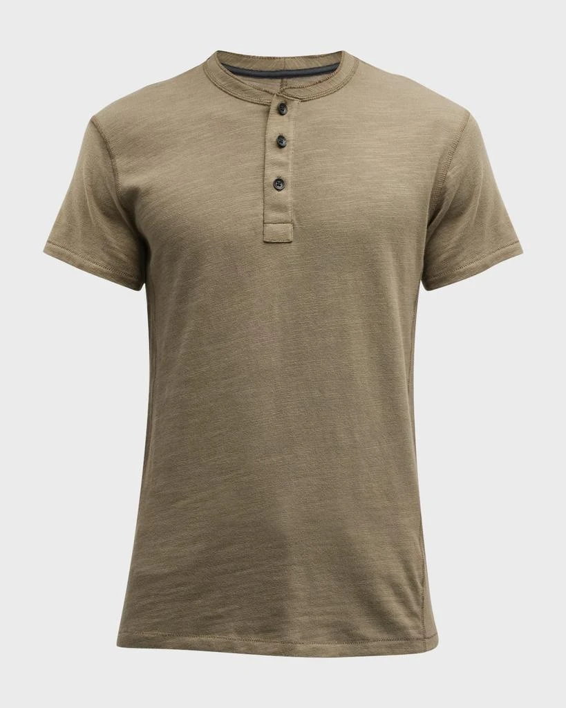 Rag & Bone Men's Classic Henley Shirt 1