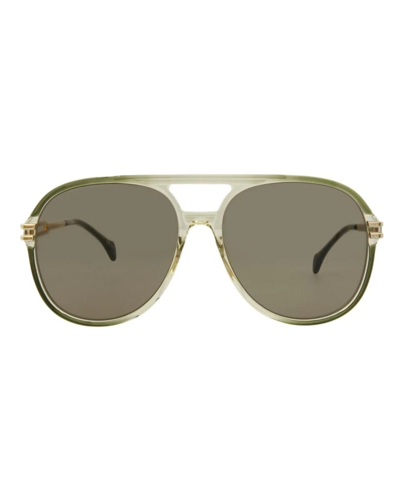 Gucci Aviator-Style Acetate Sunglasses 1