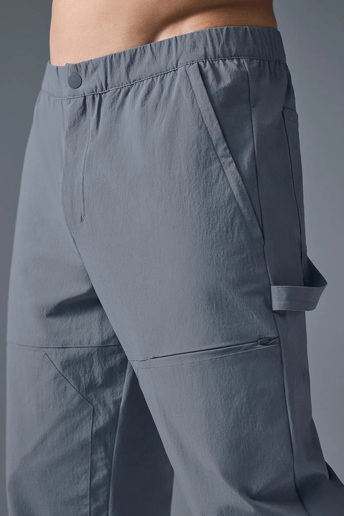 Alo Co-Op Carpenter Track Pant - Steel Grey 3
