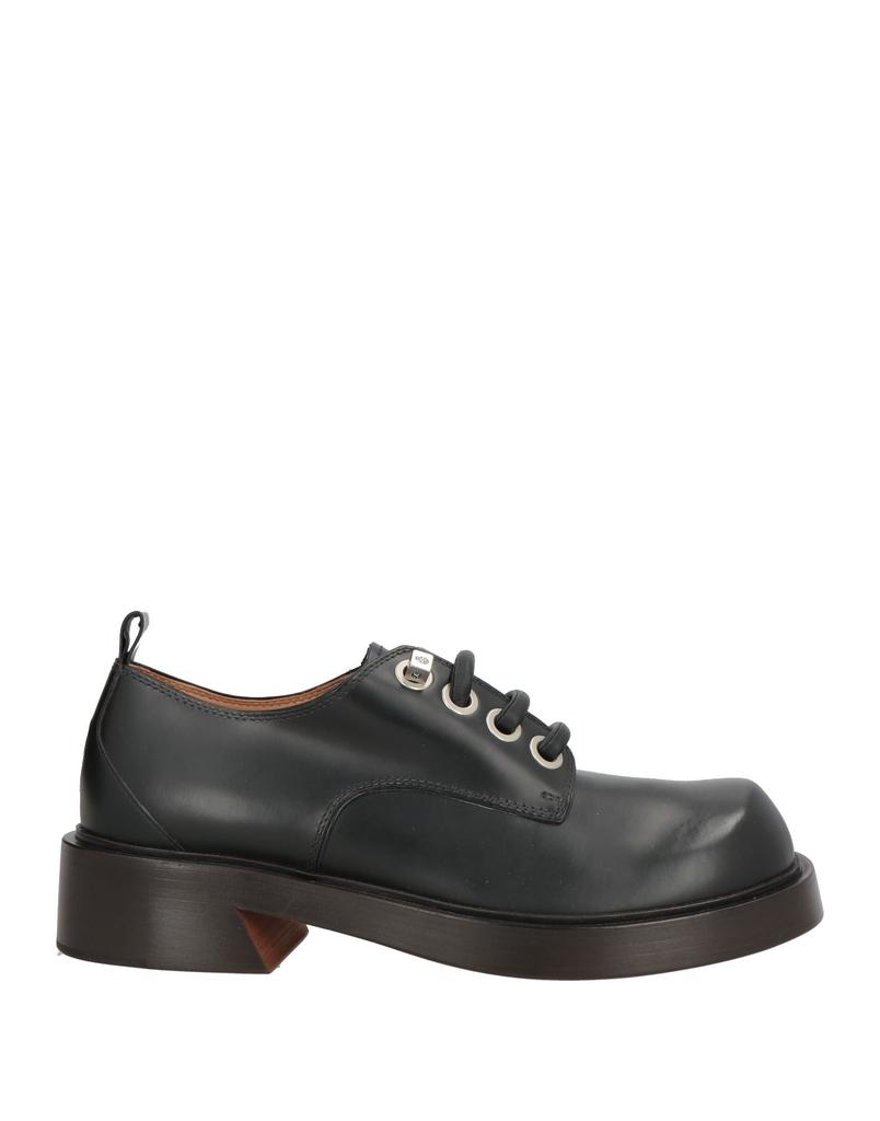 Shop Alexander McQueen Round-Toe Lace-Up Derby Shoes on Sale