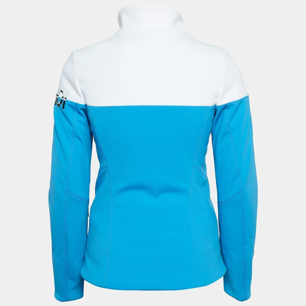 Fendi Fendi Blue/White Synthetic Padded Ski Jacket S 2