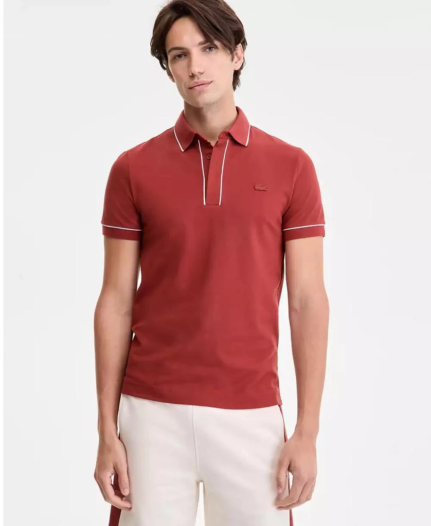 Lacoste Men's Regular-Fit Tipped Polo Shirt 9