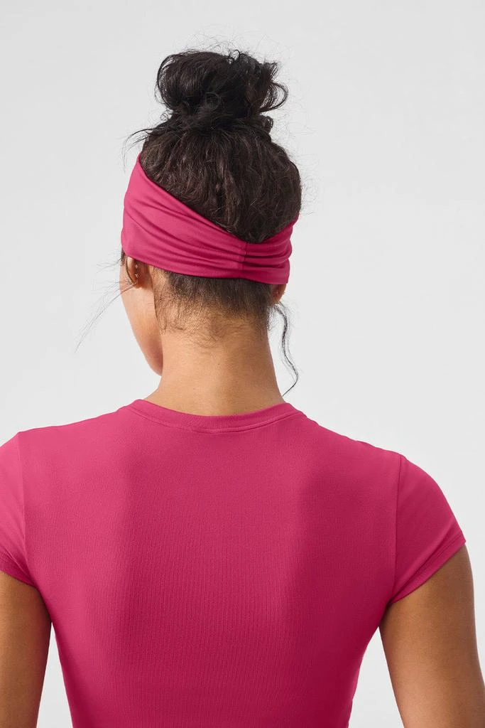 Alo Airlift Headband - Pink Summer Crush 4