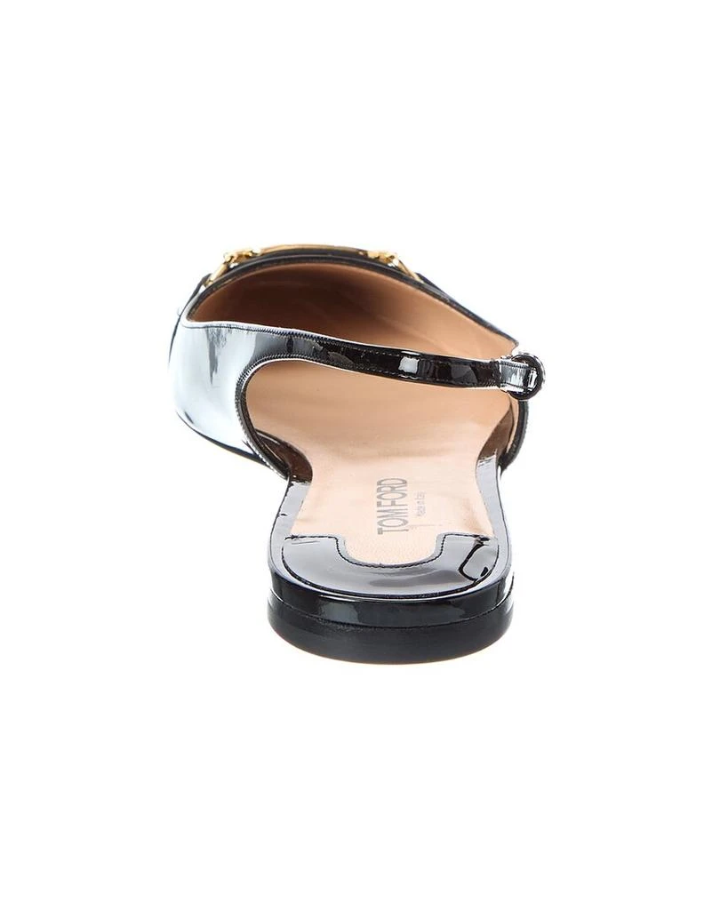 Tom Ford Whitny Patent Slingback Ballerina Flat 3