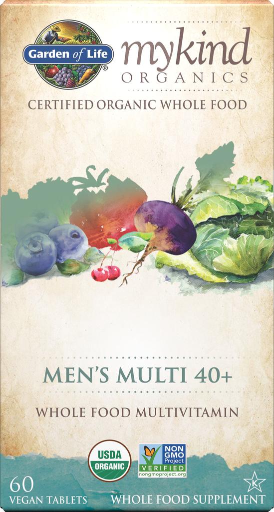 Garden of Life mykind Organics Men's 40+ Multi