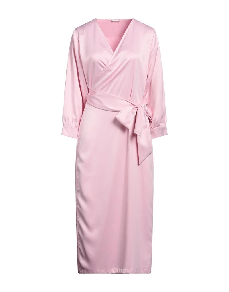 open lace back dress Alexis Dress in Fuchsia – Ivy City Co main image 0