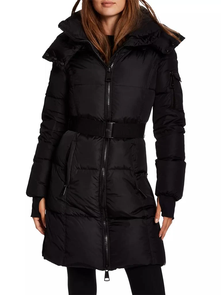SAM. Noho Belted Matte Shell Down Puffer Coat 2