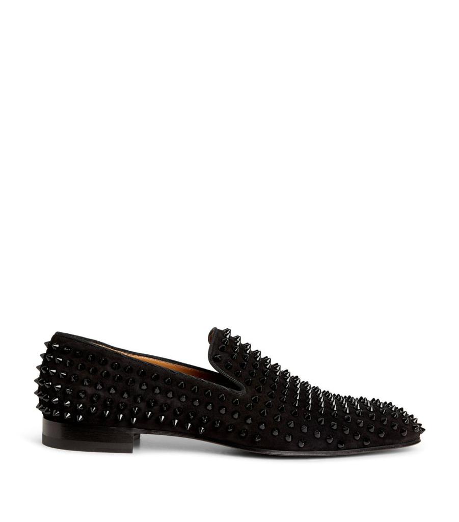 Christian Louboutin Dandelion Spikes Leather Loafers - Business