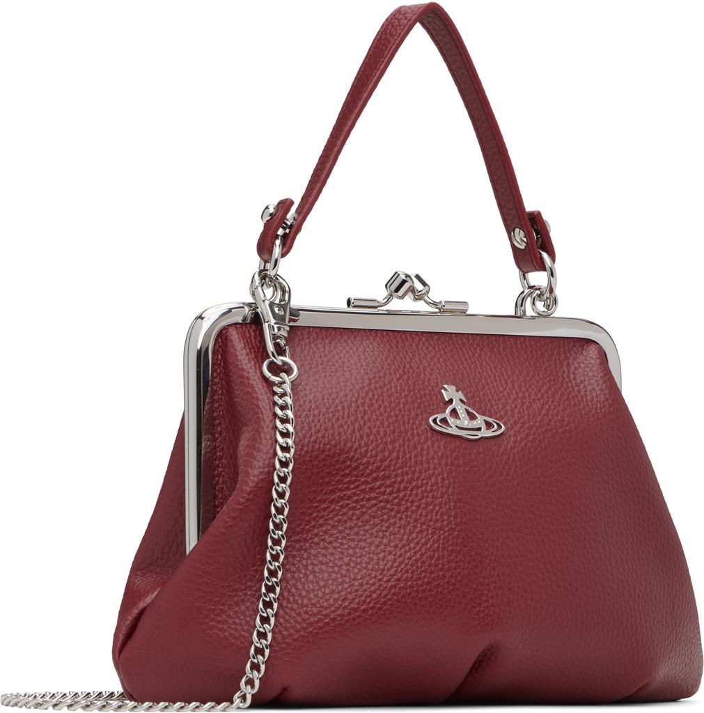 Vivienne Westwood Red Granny Frame Bag