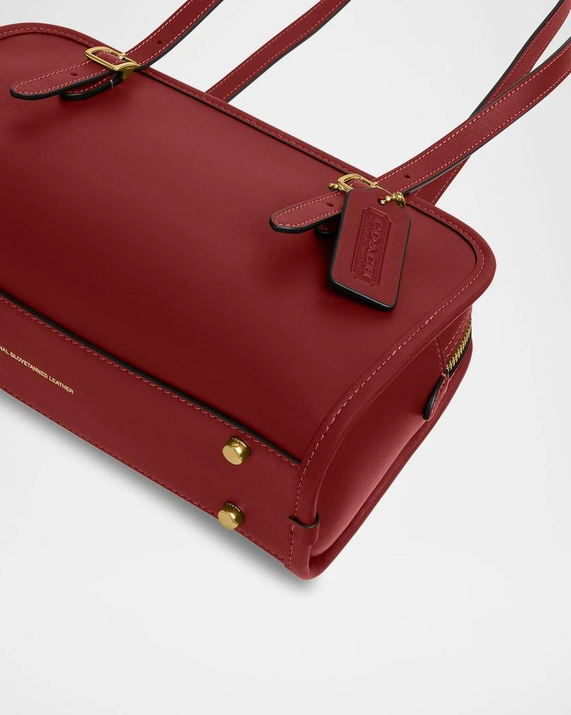 Coach Swing Zip Leather Shoulder Bag 4