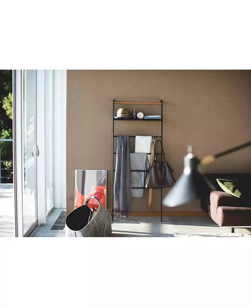 Yamazaki Tower Leaning Ladder With Shelf 7