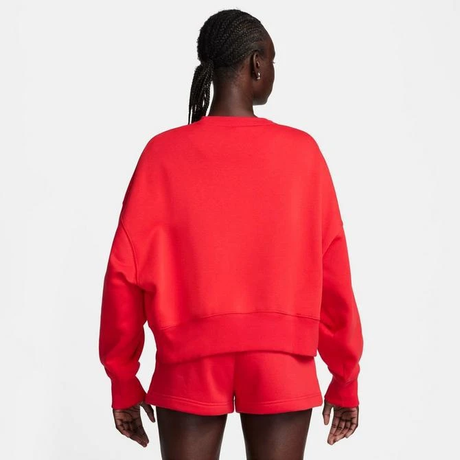 NIKE Women's Nike Sportswear Phoenix Fleece Oversized Crewneck Sweatshirt 3