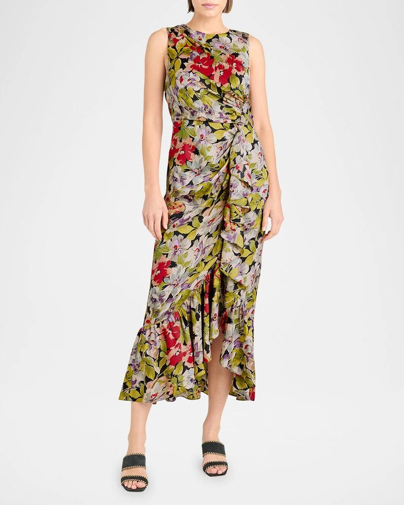 Cinq a Sept Elvira Canyon Bloom Midi Dress 2
