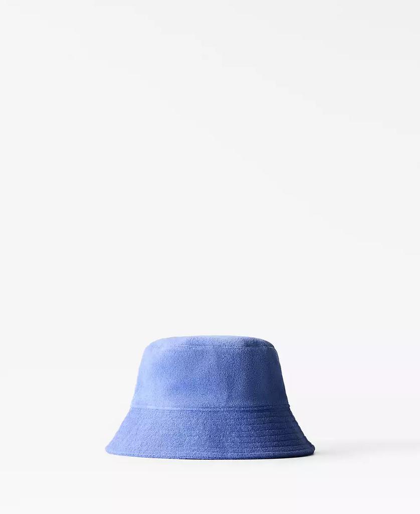 帽子 GANNI Fisherman Bucket Hat Denim GANNI Washed Denim Bucket Hat | Blue | FARFETCH