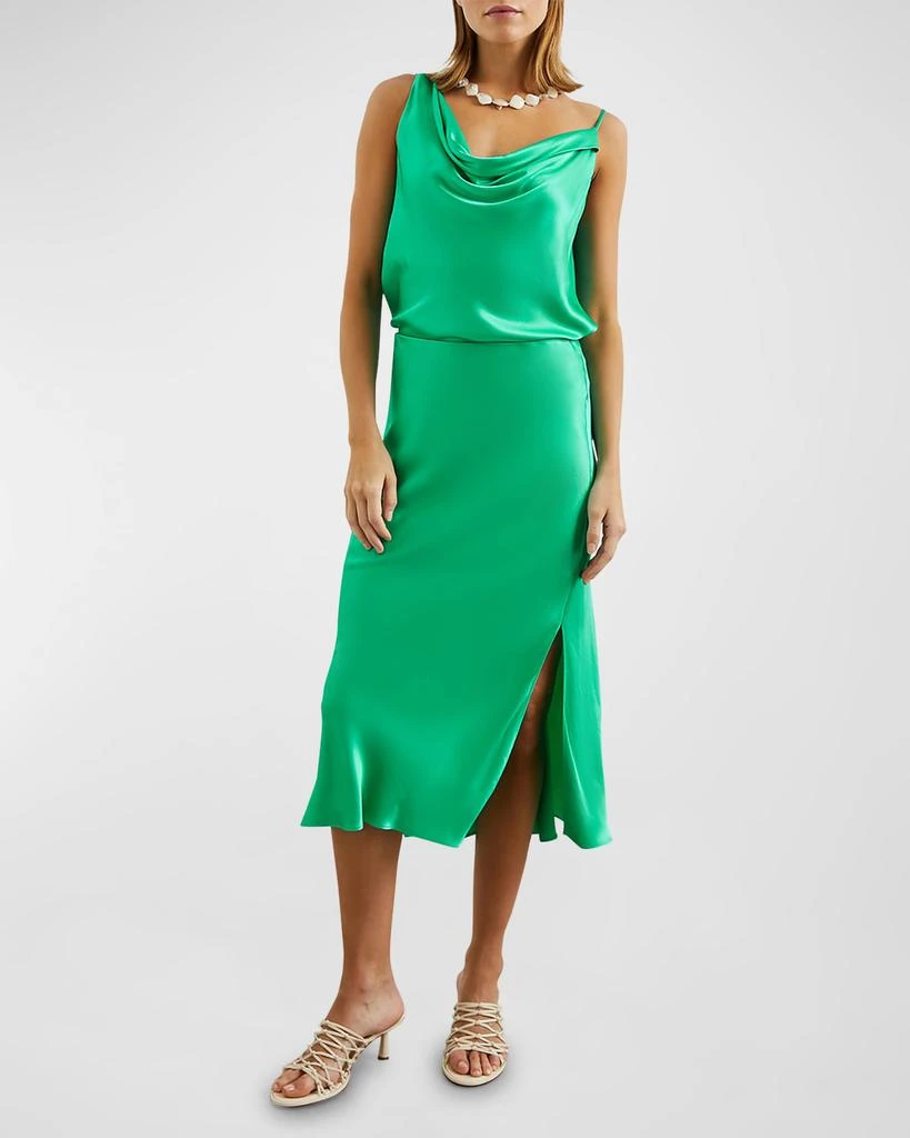 Rails Maya Satin Midi Skirt 2