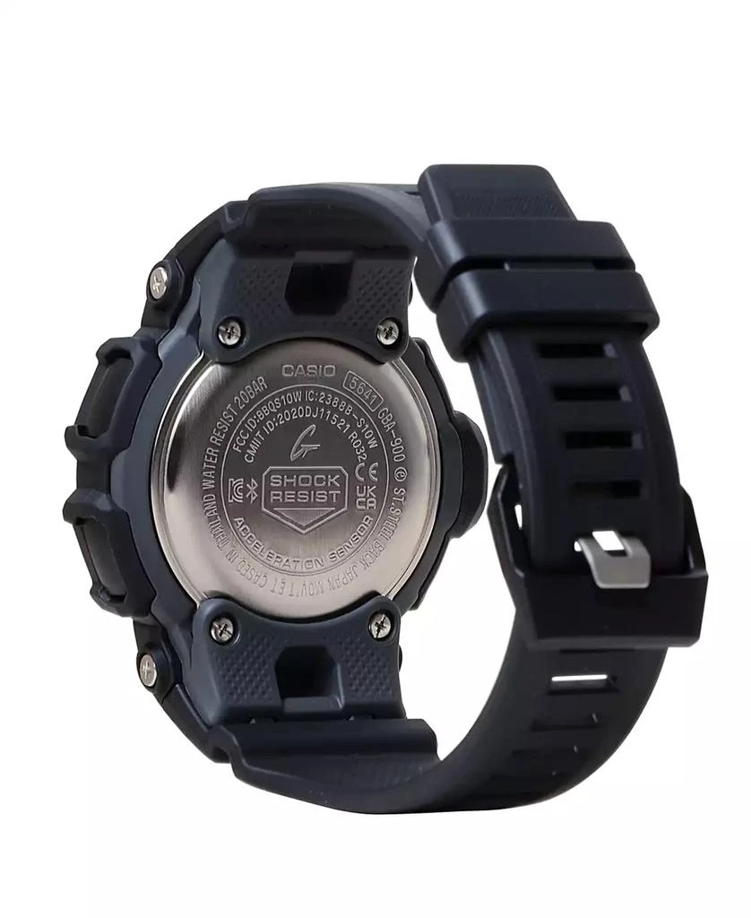 G-Shock Mens Analog Digital Black Resin Watch, 51.3mm, GBA900CB-1A 3